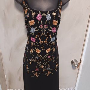Maggie London Floral Dress